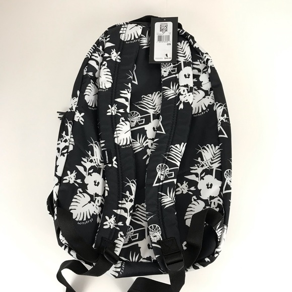 New Converse AllStar Hawaiian multipocket Backpack - Picture 3 of 5